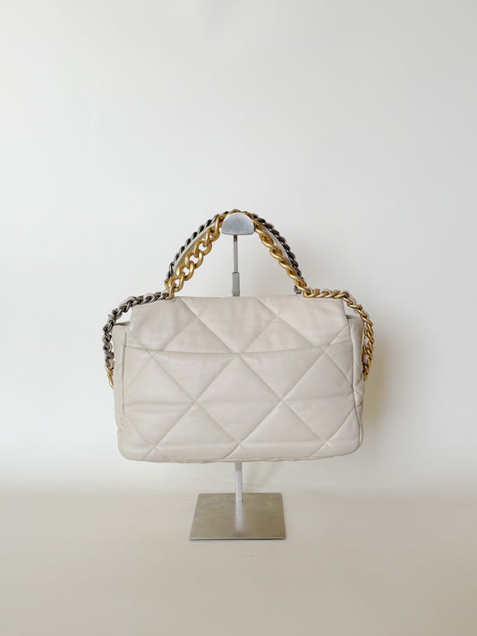 Chanel Lambskin Quilted Chanel 19 Flap