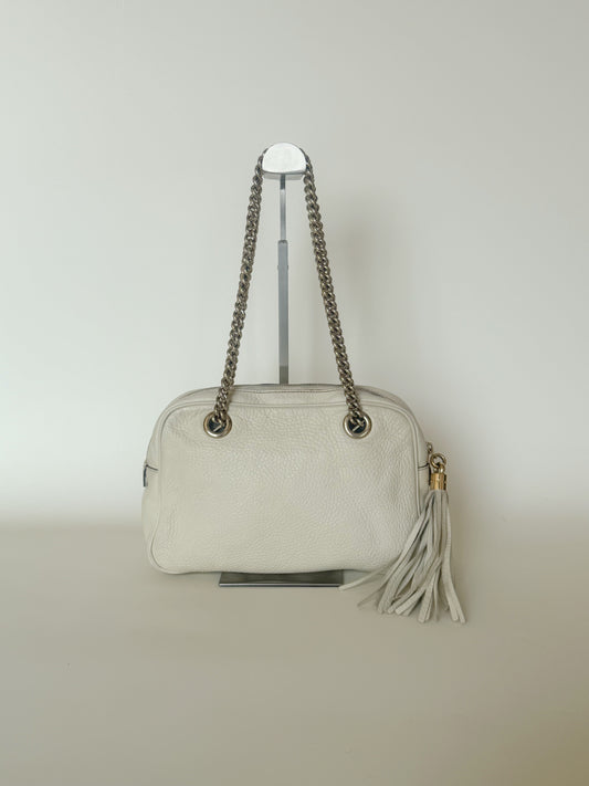 Gucci Pebbled Calfskin Small Soho Bowler