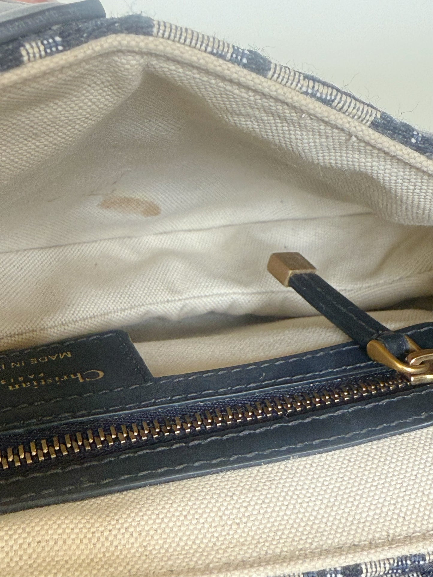 Christian Dior Oblique Saddle Bag