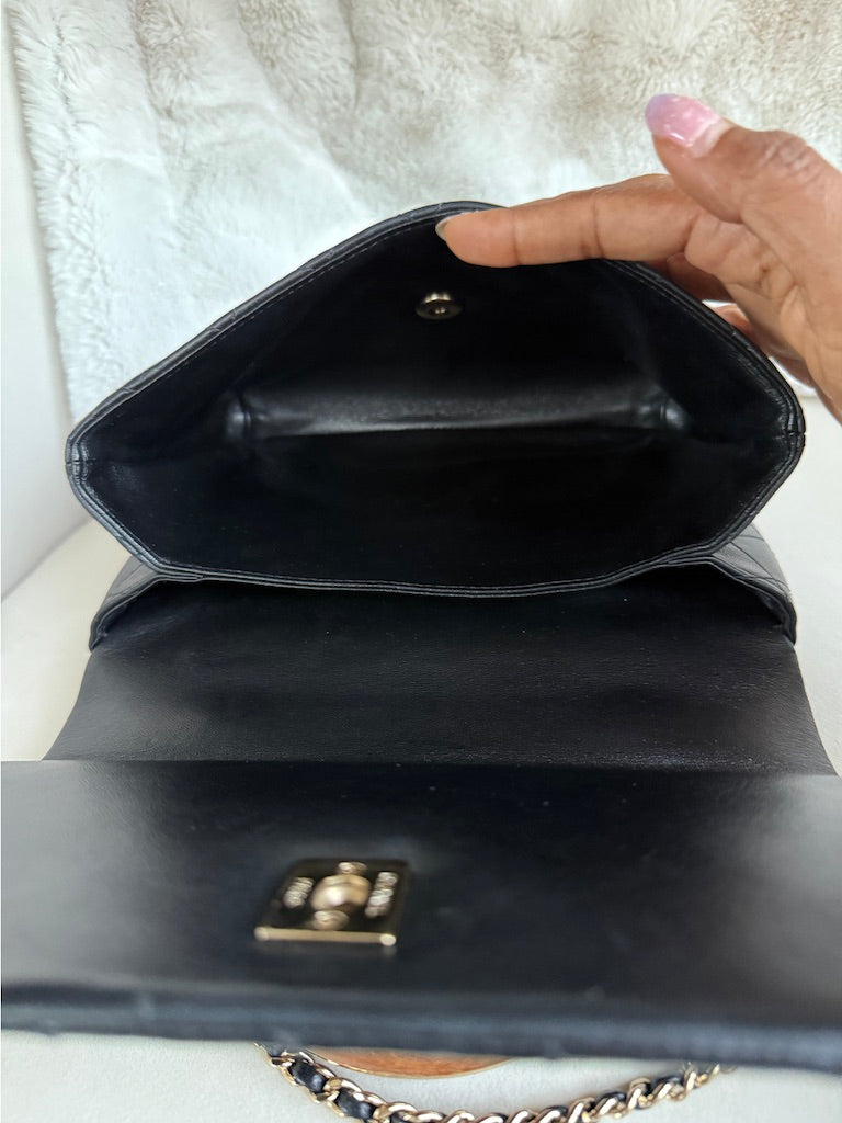 Chanel Knock on Wood Top Handle Bag