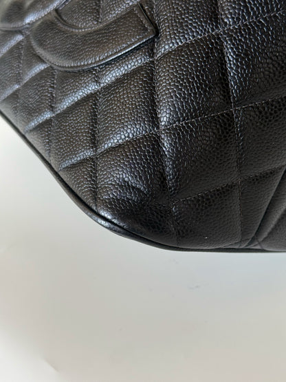 Chanel Medallion Quilted Caviar Tote
