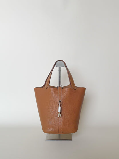 Hermes Taurillon Clemence Picotin Lock