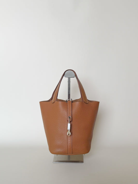 Hermes Taurillon Clemence Picotin Lock
