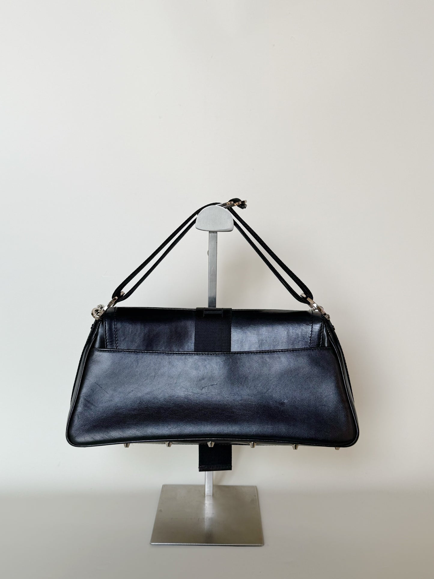 Christian Dior Crystal-Embellished Hardcore Shoulder Bag