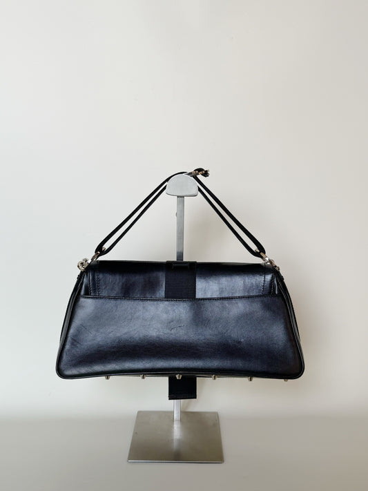 Christian Dior Crystal-Embellished Hardcore Shoulder Bag