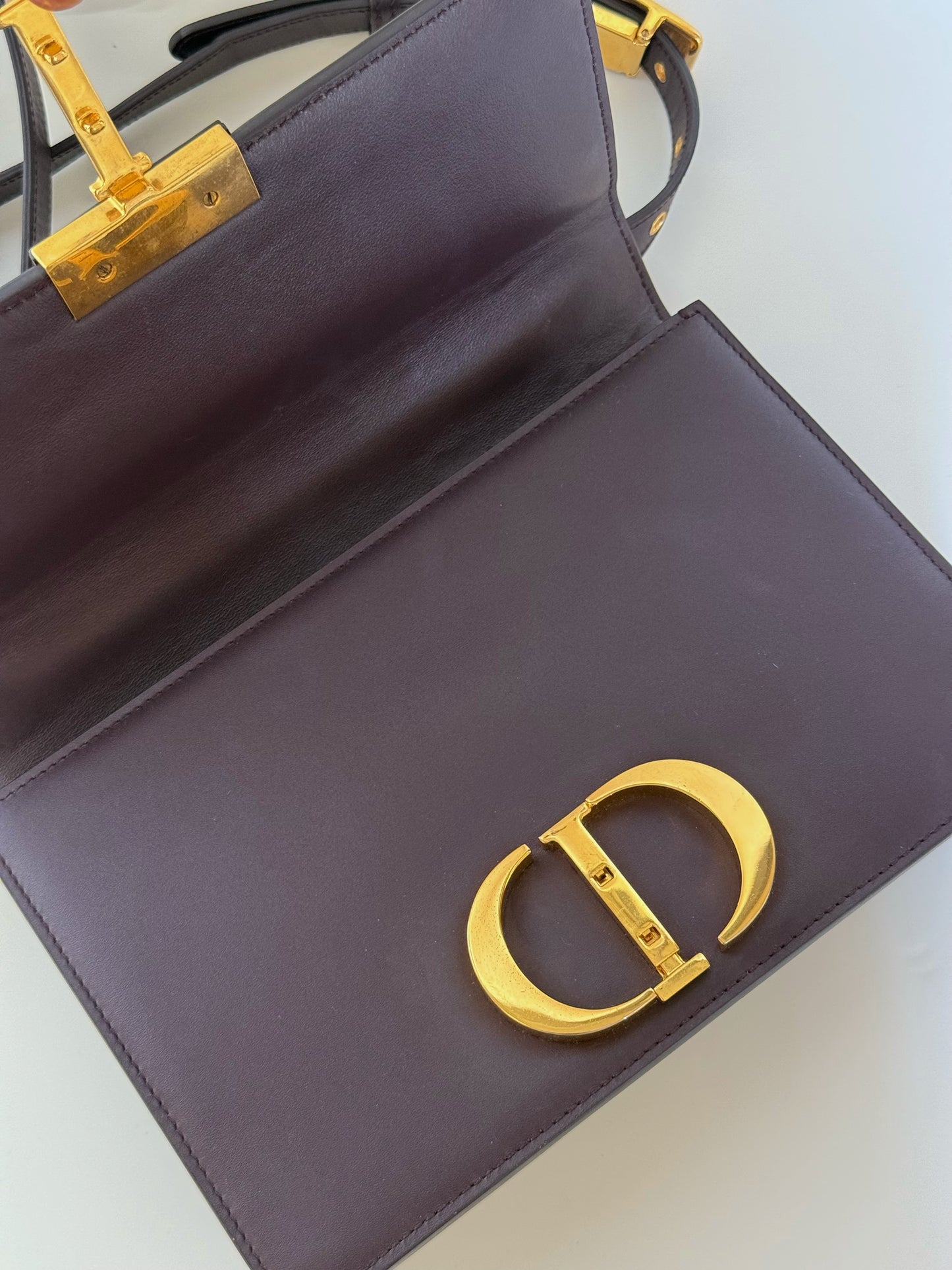 Christian Dior Calfskin 30 Montaigne Flap Bag