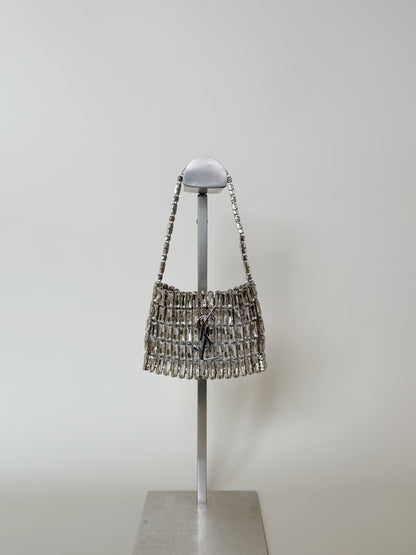 Saint Laurent Crystal Micro Evening Bag