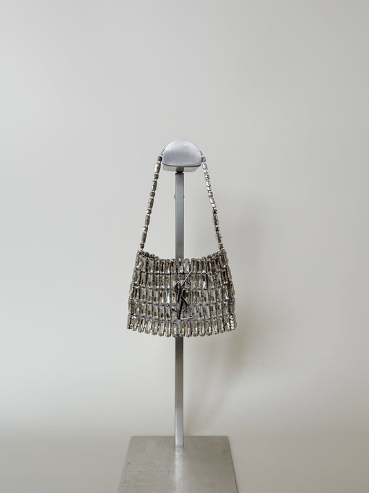 Saint Laurent Crystal Micro Evening Bag