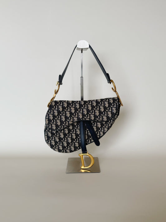 Christian Dior Oblique Saddle Bag
