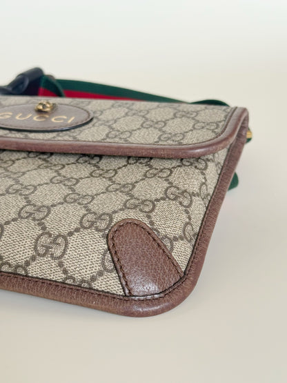 Gucci GG Monogram Neo Vintage Web Belt Bag