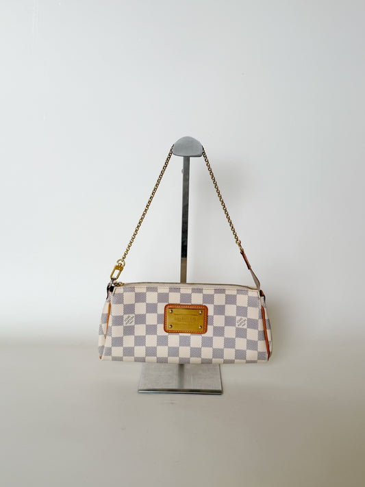 Louis Vuitton Damier Azur Eva Clutch