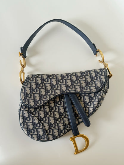Christian Dior Oblique Saddle Bag