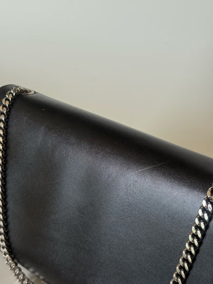 Saint Laurent Smooth Calfskin Classic Monogram Kate Tassel Satchel