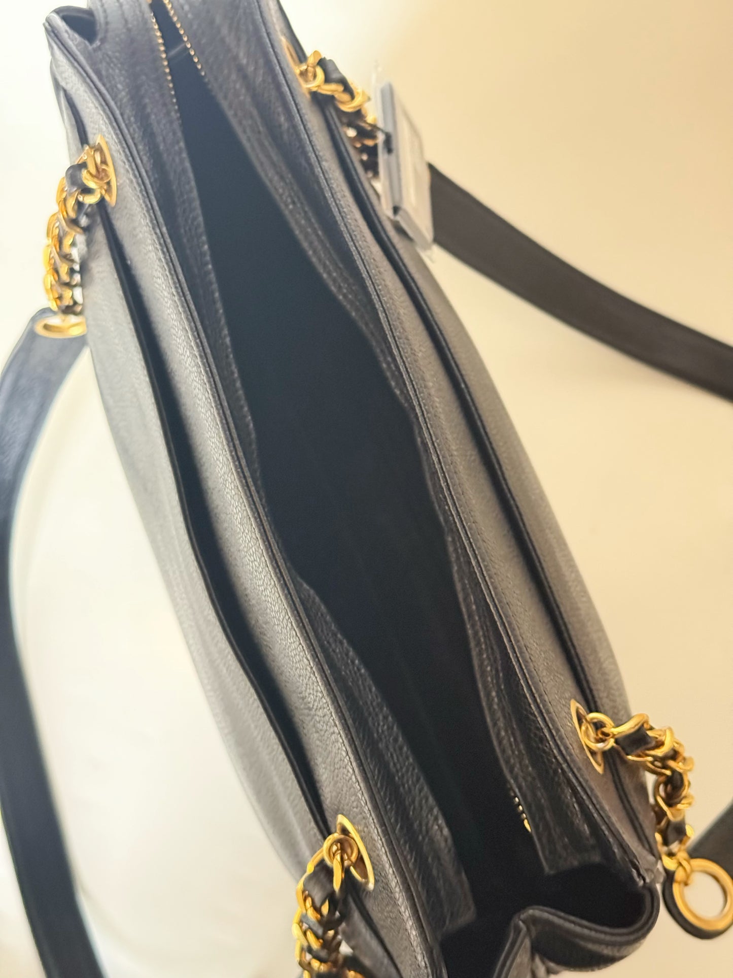 Chanel Caviar Triple CC Shoulder Bag