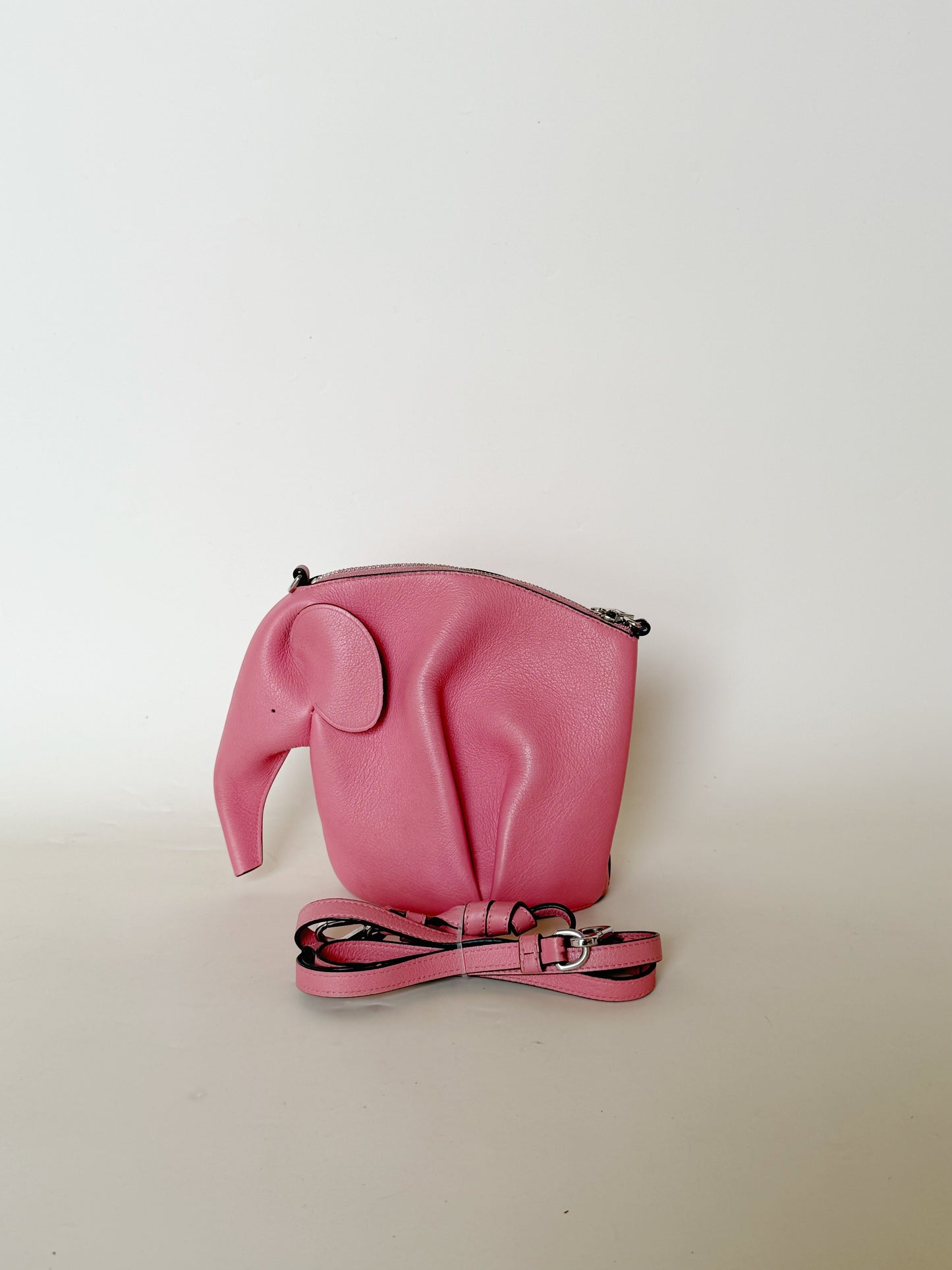 Loewe Calfskin Elephant Crossbody Bag