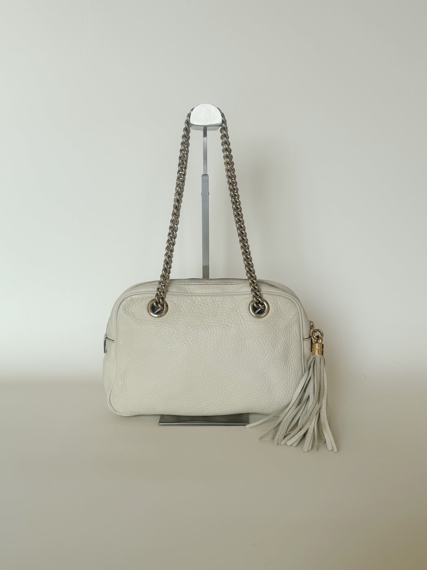 Gucci Pebbled Calfskin Small Soho Bowler