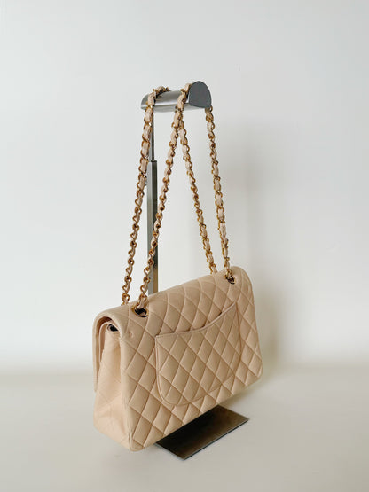 Chanel Lambskin Quilted Double Flap