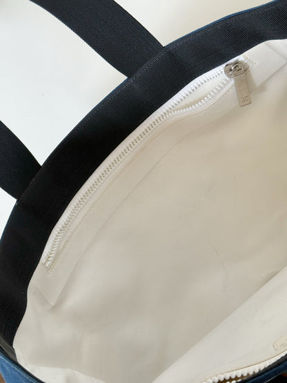 Chanel Canvas Coco Hearts Print Tote