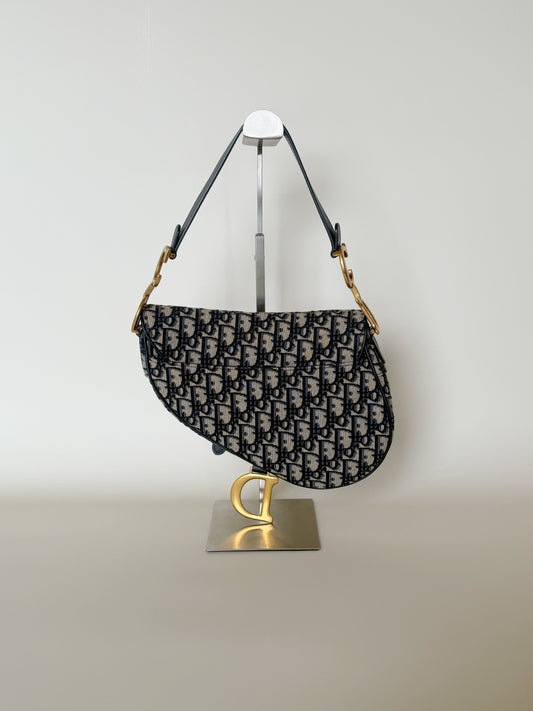 Christian Dior Oblique Saddle Bag