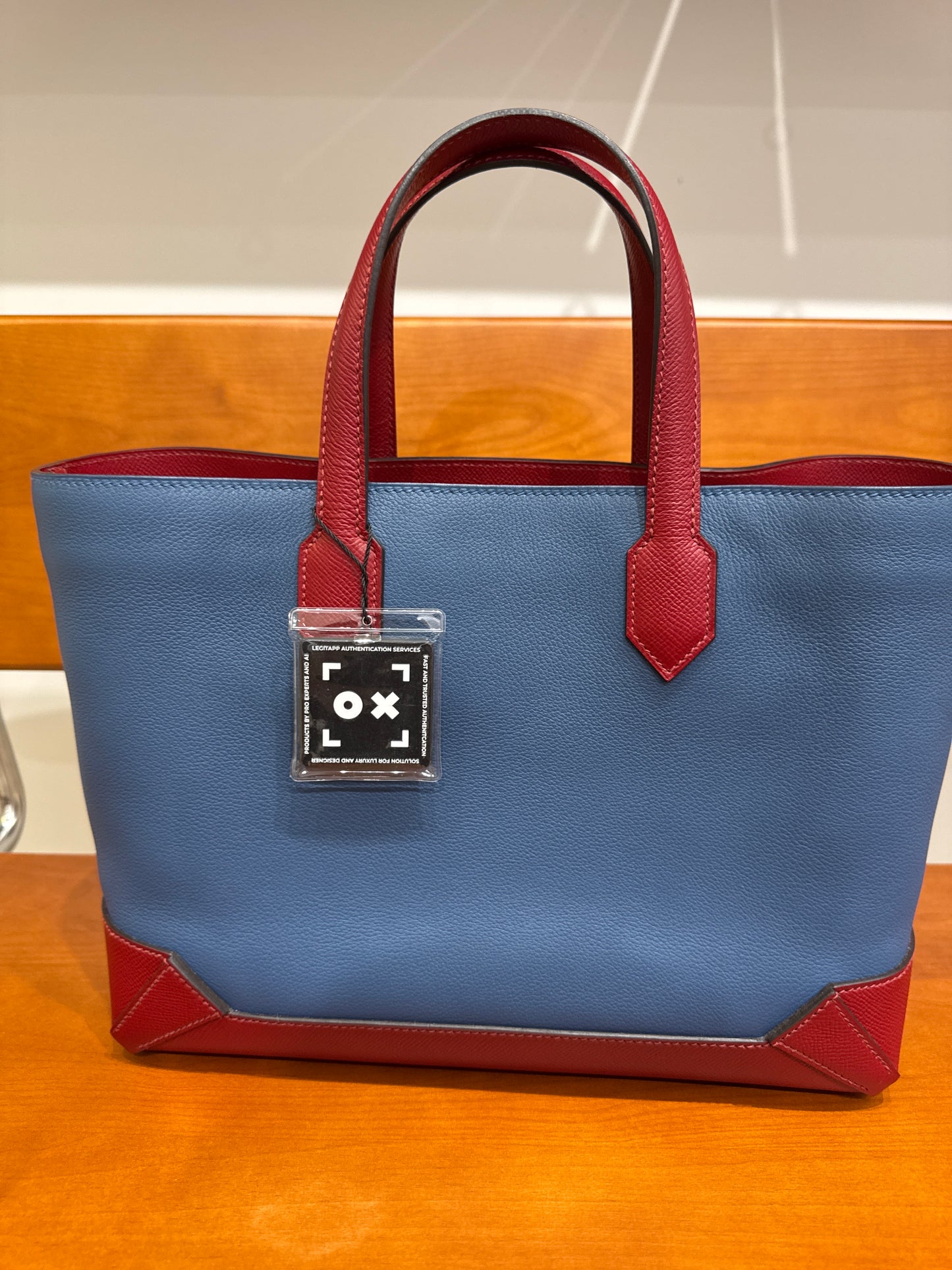 Hermès Evercolor Maxi Box Cabas Tote ACJ408