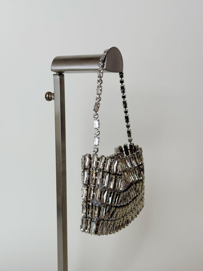 Saint Laurent Crystal Micro Evening Bag