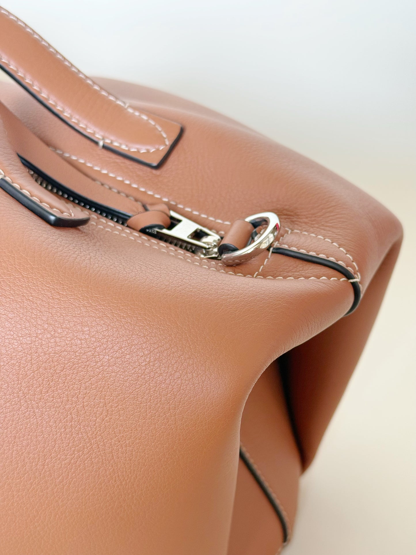 Loewe Calfskin Elephant Shoulder Bag