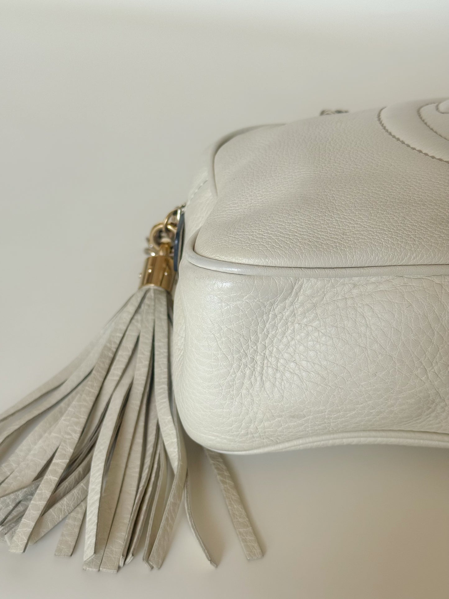 Gucci Pebbled Calfskin Small Soho Bowler