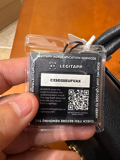 Chanel CC Caviar Twisted Strap Shoulder Bag CM2868