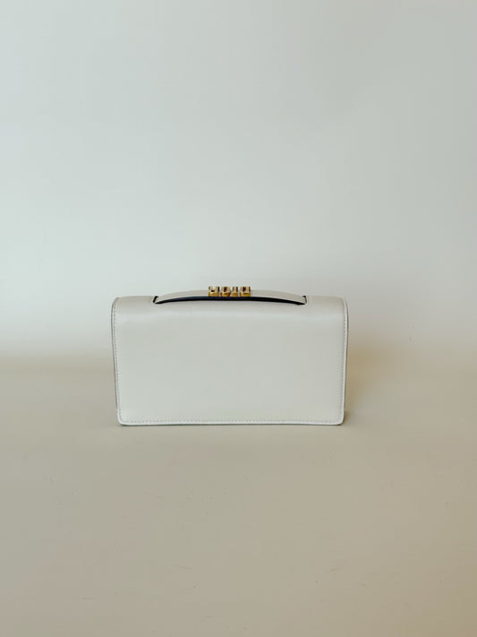 Christian Dior Lambskin Embroidered La Roue De La Fortune Tarot Pouch Clutch