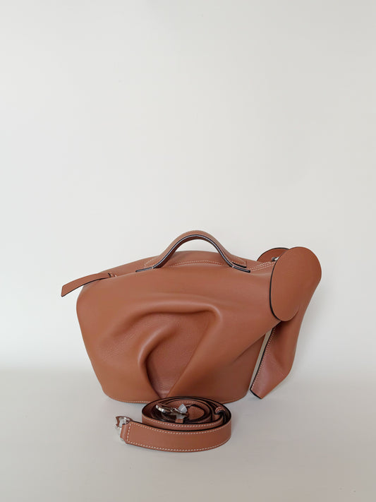 Loewe Calfskin Elephant Shoulder Bag