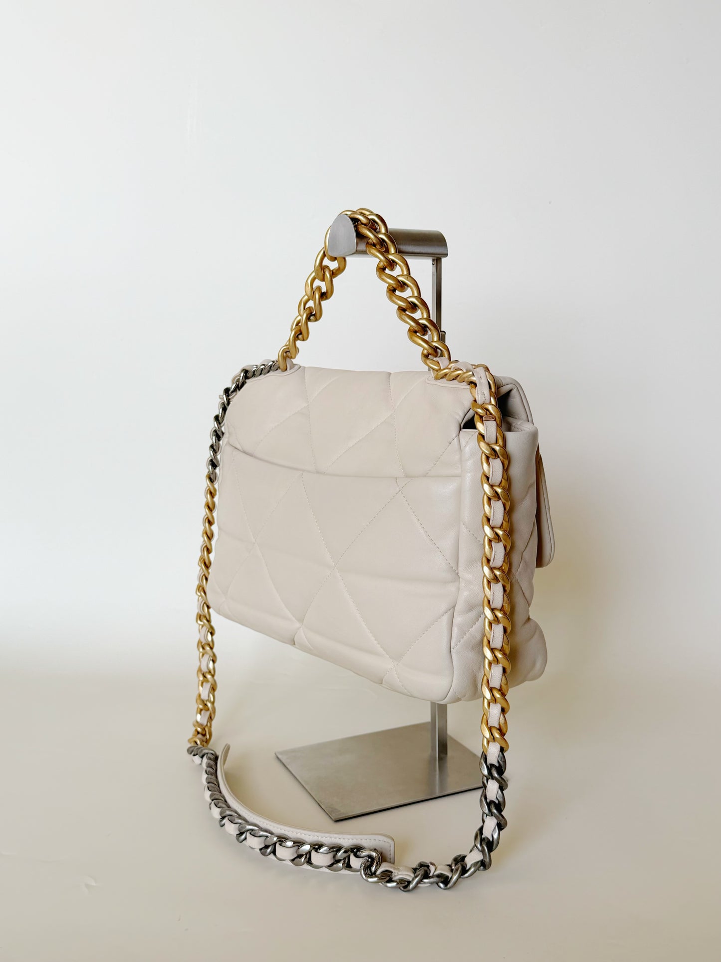 Chanel Lambskin Quilted Chanel 19 Flap