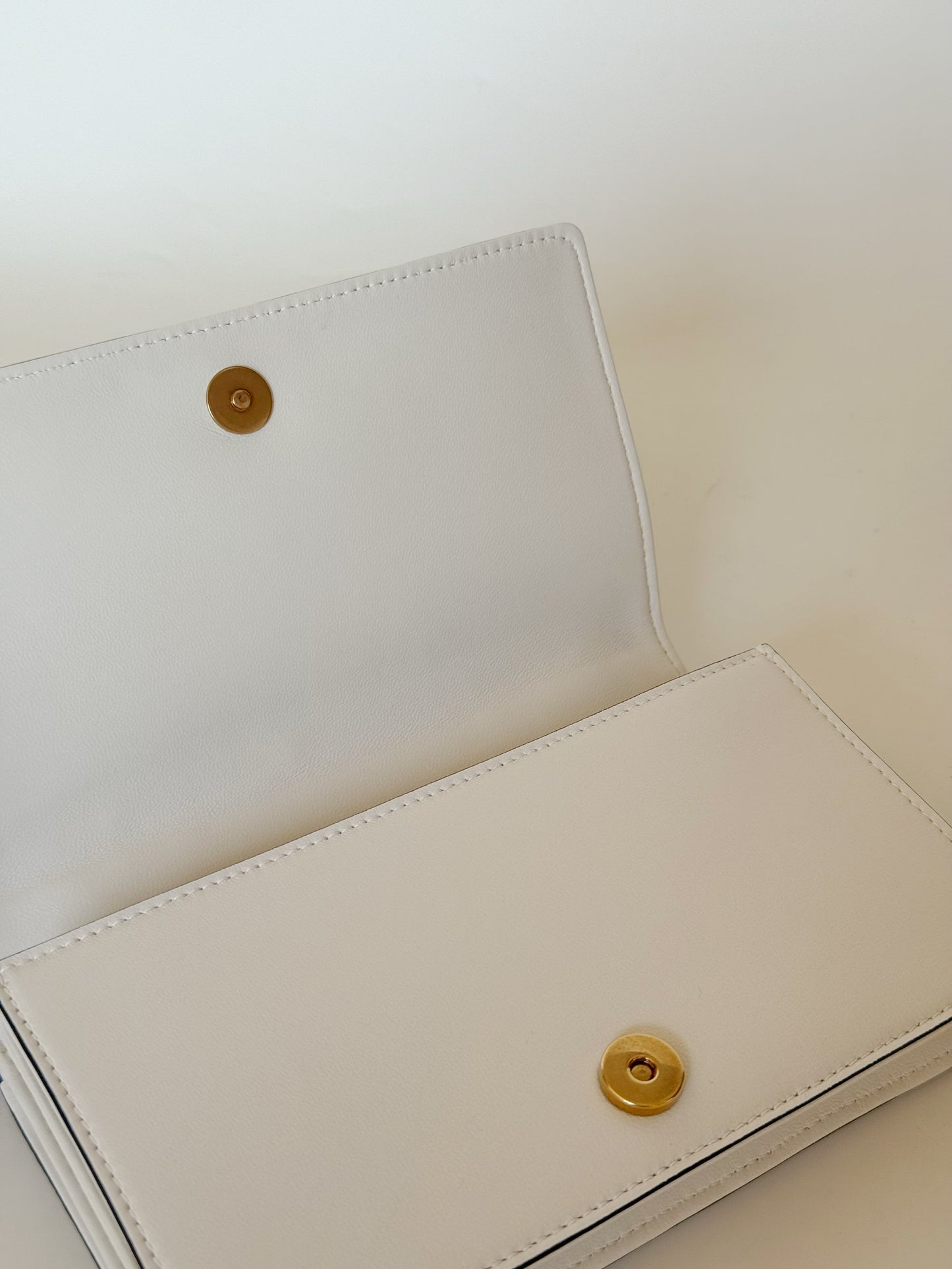 Christian Dior Lambskin Embroidered La Roue De La Fortune Tarot Pouch Clutch