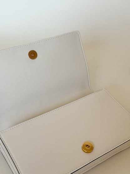 Christian Dior Lambskin Embroidered La Roue De La Fortune Tarot Pouch Clutch