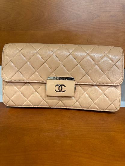 Chanel Leather Flap Bag ACH195