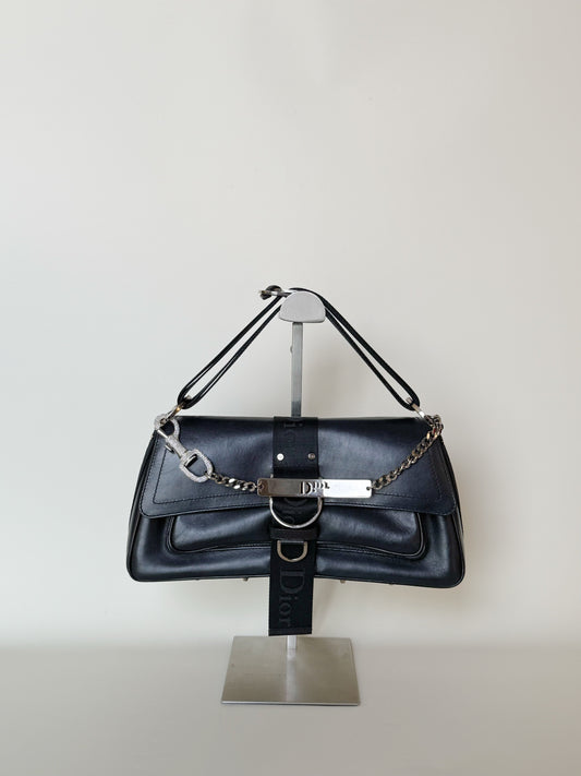 Christian Dior Crystal-Embellished Hardcore Shoulder Bag