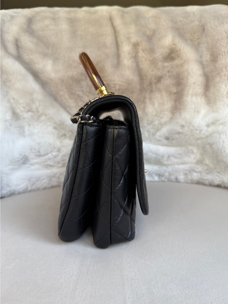 Chanel Knock on Wood Top Handle Bag