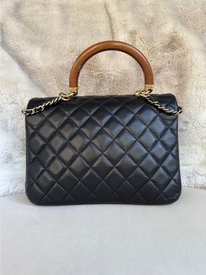 Chanel Knock on Wood Top Handle Bag