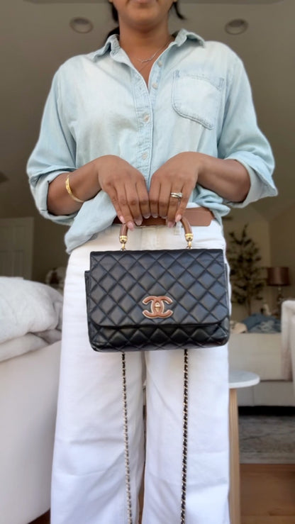 Chanel Knock on Wood Top Handle Bag